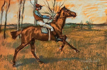 el jockey Edgar Degas Pinturas al óleo